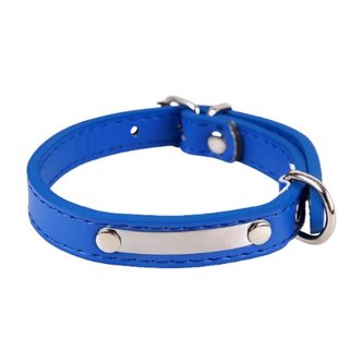 Obojek pro psa Luxury Winiw / Modrá M