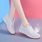 SaYt Sneakers Breathable Women Red/White EU 40