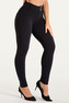 Push-Up pletené legíny Melody, black, NP XS