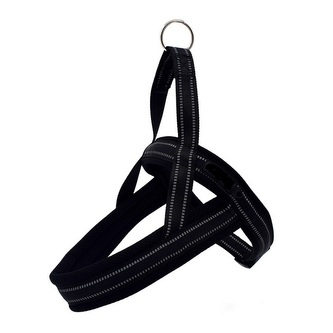 Postroj pro psa polstrovaný Reflex - Černá M