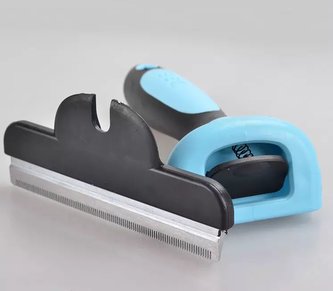 Vyčesávací hrablo Modrá L