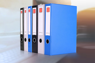 Box na dokumenty magnetický A1297 A4 Modrá