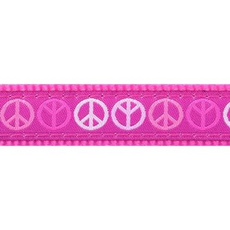 Vodítko RD přep. 15 mm x 2 m - Peace Tm.Růžová