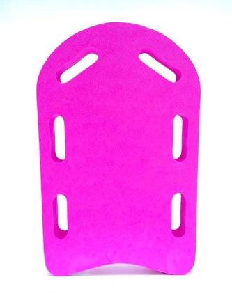 Plavecká deska LEARN 48x30x3,8 cm Růžová
