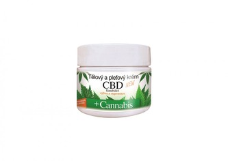 Tělový a pleťový krém CBD Kanabidiol, 260 ml