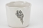 Porcelánový květináč bílý Taraxacum 10,5x12,5 cm II. jakost