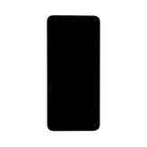 Motorola G23 LCD Display + Dotyková Deska + Přední Kryt Black (Service Pack)