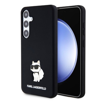 Karl Lagerfeld Liquid Silicone Choupette NFT Zadní Kryt pro Samsung Galaxy S24+ Black Karl Lagerfeld Liquid Silicone Choupette NFT Zadní Kryt pro Samsung Galaxy S24+ Black
