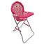 SPARKYS - Jídelní židlička - růžová s puntíky