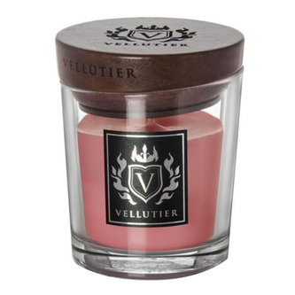 Svíčka oválná váza Vellutier, Sukulet růžového grapefruitu, 90g Svíčka oválná váza Vellutier, Sukulet růžového grapefruitu, 90g