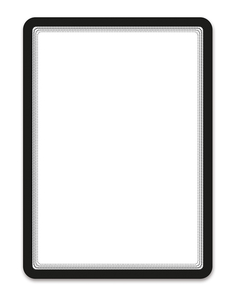 Prezentační kapsa "Magneto", černá, samolepící, A4, DJOIS