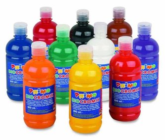 Akvarelová barva PRIMO-BIOCROMIX, 500 ml, červená Akvarelová barva PRIMO-BIOCROMIX, 500 ml, červená