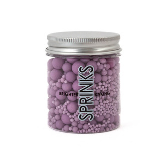 Cukrové zdobení SPRINKS- BUBBLE BUBBLE Lilac 65g