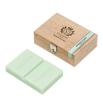 Wooden Box Wax Melt - Intimate & Cozy, Premium Wax Melt | Blue | Sensual | Intimate & Cozy