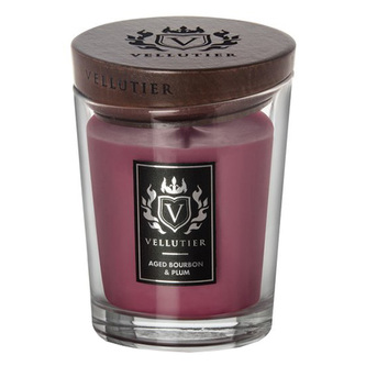 Medium Candle - Aged Bourbon & Plum, Medium Candle | Violet | Edible | Aged Bourbon & Plum