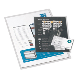 3L Office samolaminovací karta, 66 x 100 mm, 100 ks