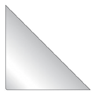 Samolepící trojúhelníková kapsa