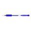 Gelové pero "UM-151", modrá, 0,38mm, s uzávěrem, UNI