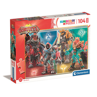 Clementoni - Puzzle Gormiti: Bojovníci MAXI 104 dílků Clementoni - Puzzle Gormiti: Bojovníci MAXI 104 dílků