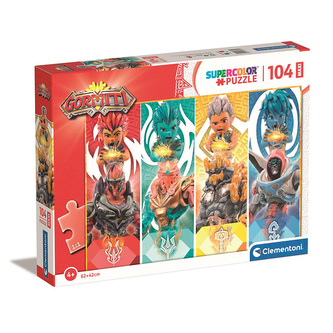 Clementoni - Puzzle Gormiti: Poslové s náramky MAXI 104 dílků Clementoni - Puzzle Gormiti: Poslové s náramky MAXI 104 dílků