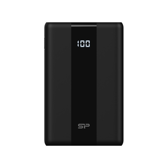 Silicon Power QP55 Powerbank 10000mAh, Li-pol, Fast Charge, Lightning, černá