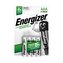 Nabíjecí baterie, AAA, 4x700 mAh, ENERGIZER "Power Plus"