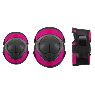 H110 RŮŽOVÁ SOUPRAVA CHRÁNIČŮ VEL.XS NILS EXTREME