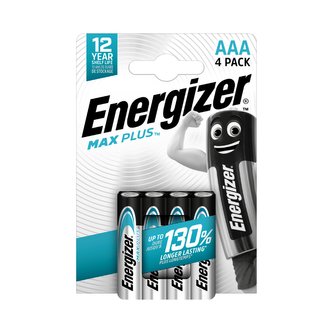 Baterie "Max Plus", AAA, 4 ks, ENERGIZER