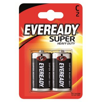 Energizer Eveready Super C 2pack