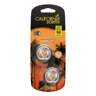 California scents Mini Diffuser Monterey Vanilla (vanilka)