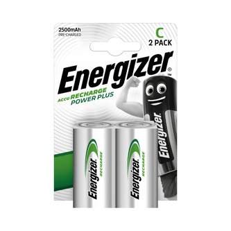 Nabíjecí baterie Energizer POWER Plus C 2500 mAh 2pack