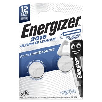 Speciální baterie Energizer Ultimate Lithium CR2016 2pack
