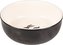 FLAMINGO miska pro hlodavce NALA CERAMIC černo-bílá 13,3x13,3x4,6cm 400ml