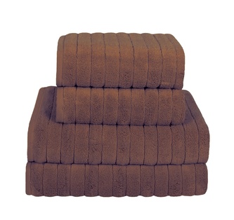 Ručník nebo osuška, Mikrobavlna Deluxe, hnědá 50 x 95 cm