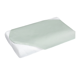 POVLAK na anatomický polštář - světle šedá - 60x33 cm (povlak na zip)