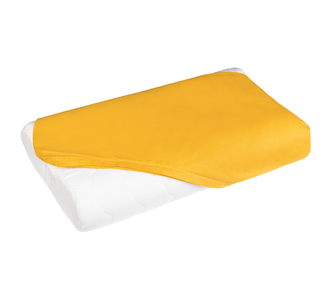 POVLAK na anatomický polštář - hořčicová - 60x33 cm (povlak na zip)