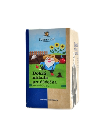 Sonnentor - Dobrá nálada pro dědečka BIO 45 g čaj porcovaný dvoukomorový
