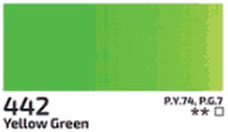 Akrylová barva Rosa 200ml – 442 yellow green