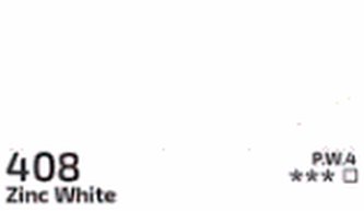 Akrylová barva Rosa 75ml – 408 zinc white