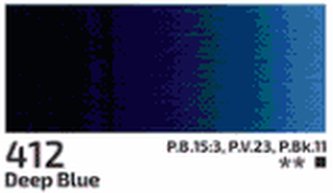 Akrylová barva Rosa 75ml – 412 deep blue