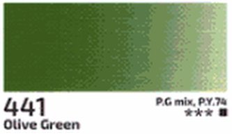 Akrylová barva Rosa 75ml – 441 olive green