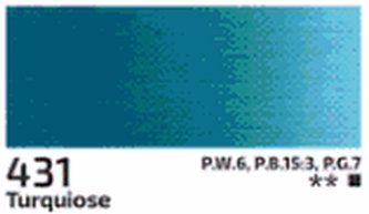 Akrylová barva Rosa 200ml – 431 turquoise