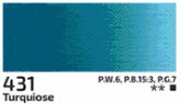 Akrylová barva Rosa 75ml – 431 turquoise