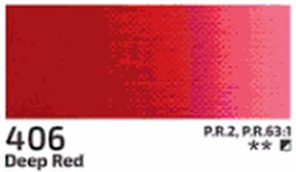 Akrylová barva Rosa 200ml – 406 deep red