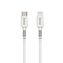 Hama Eco MFi kabel USB 2.0 pro Apple, USB-C – Lightning, 1 m, bílý