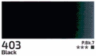 Akrylová barva Rosa 75ml – 403 black