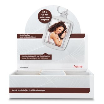 Hama akrylový přívěšek na klíče, velký, 1 kus