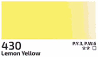 Akrylová barva Rosa 75ml – 430 lemon yellow