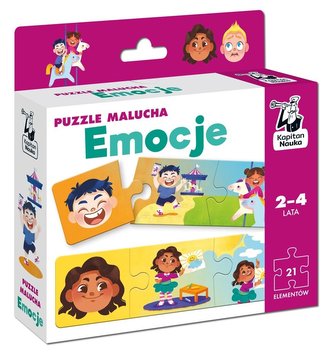 Kapitan Nauka. Emocje. Puzzle malucha Kapitan Nauka. Emocje. Puzzle malucha
