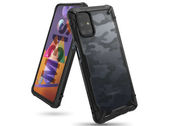Etui Ringke Fusion X pro Samsung Galaxy M31s Camo Black